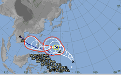 Bão số 9 vừa tan, lại xuất hiện bão Goni cách Biển Đông 2.000km, có khả năng ảnh hưởng đến các tỉnh miền Trung