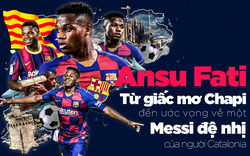 Ansu Fati: Từ giấc mơ Chapi đến ước vọng về một Messi đệ nhị của người Catalonia