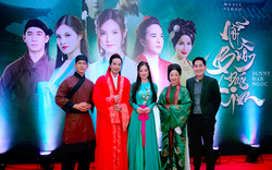 Đoàn Minh Tài diện trang phục cổ trang, hóa thân Kim Trọng trong sự kiện