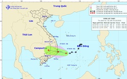Miền Trung đối diện nguy cơ mưa to đến 15/10, áp thấp trên biển Đông có khả năng mạnh lên