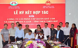 Quế Lâm hợp tác sản xuất, tiêu thụ nông sản hữu cơ với huyện miền núi tại TT-Huế  