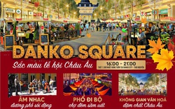 Danko Square - Không gian hội chợ châu Âu lần đầu tại Thái Nguyên 