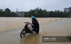 Hà Tĩnh: Nước sông Ngàn Sâu dâng cao, 5 xã ở Hương Khê bị cô lập