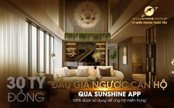 Đấu giá từ thiện qua Sunshine App - Sunshine Group ủng hộ 30 tỷ "Vì miền Trung thân yêu".