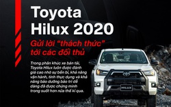 Toyota Hilux 2020: Gửi lời "thách thức" tới các đối thủ