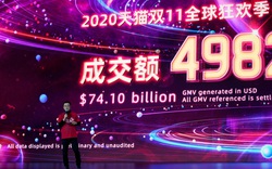 Alibaba của tỷ phú Jack Ma thu 74,1 tỷ USD trong ngày lễ độc thân 11/11