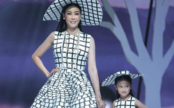 Hà Kiều Anh, Đoan Trang, Vy Oanh, Thúy Diễm đưa con lên sàn catwalk