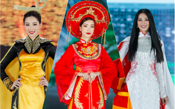5 Hoa hậu mặc áo dài đọ sắc: Đặng Thu Thảo, Đỗ Mỹ Linh xinh đẹp như bước ra từ cổ tích