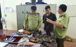 Lạng Sơn: Thu giữ hơn 200 sản phẩm hàng hóa có dấu hiệu giả nhãn hiệu nổi tiếng
