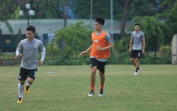 Tân binh Geovane ra mắt, Đình Trọng trở lại tập luyện cùng Hà Nội FC
