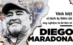 Diego Maradona: Vĩnh biệt vị lãnh tụ thiên tài ứng nghiệm từ lời tiên tri
