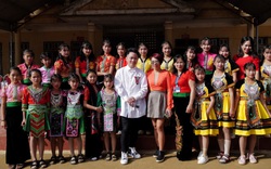 Hà Trần - Tùng Dương góp mặt tại sự kiện bàn giao trường học Sơn La 