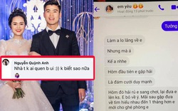 Duy Mạnh bị làm phiền giữa nghi vấn Huỳnh Anh "cắm sừng" Quang Hải