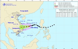 Bão số 10 gây mối nguy cao đối với tàu thuyền, lồng bè nuôi thủy sản và mưa to, lũ ở miền Trung