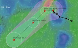 Thông tin mới về vị trí và cường độ của bão số 11 Atsani vừa đi vào Biển Đông