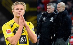 "Derby Manchester" vì siêu tiền đạo Erling Haaland