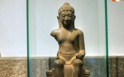 Ngắm bức tượng Phật cổ ngàn tuổi độc đáo hiếm có không chỉ của Việt Nam mà của cả vùng Đông Nam Á