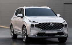 Lộ diện Hyundai Santafe 2021, "lột xác" nội ngoại thất