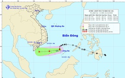 Cập nhật bão số 14: Suy yếu thành áp thấp nhiệt đới, sức gió mạnh nhất cấp mấy?