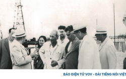 Các bức ảnh quý hiếm về Chủ tịch Hồ Chí Minh thăm mỏ dầu Azerbaijan