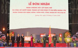 Công bố Quyết định thành lập khu kinh tế ven biển Quảng Yên
