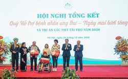 28.000 bệnh nhân ung thư nghèo được hỗ trợ điều trị, tặng quà