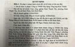 Bình Định: “Phớt lờ” quy định của Chủ tịch tỉnh, doanh nghiệp khai thác cát bị chính quyền phạt tiền