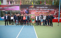 Giải quần vợt Dầu khí - Hải Long mở rộng: Đẳng cấp quần vợt “phủi” Hải Phòng
