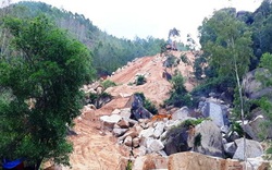 Chủ tịch tỉnh Bình Định yêu cầu “dẹp” nạn khai thác khoáng sản trái phép trên núi Hòn Chà