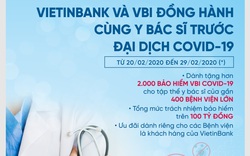 VietinBank và VBI đồng hành cùng các y, bác sỹ trước đại dịch COVID-19