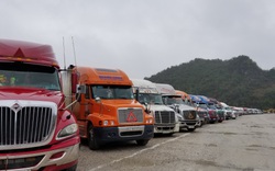 Dịch covid- 19: Hơn 1.000 xe hàng vẫn "nằm chờ" tại cửa khẩu biên giới 