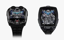 Đồng hồ siêu sang được trang bị động cơ của Bugatti