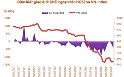 Khối ngoại bán ròng hơn 10.000 tỷ đồng trong quý I, tập trung bluechip