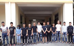 Hà Nội: 14 thanh niên bốc đầu, lạng lách xe máy bị khởi tố