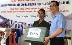 Hội Nông dân Hải Phòng trao nhà "Mái ấm nông dân" cho hội viên nghèo