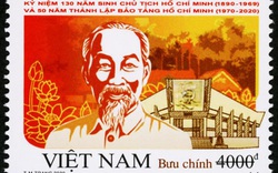 Phát hành bộ tem đặc biệt kỷ niệm 130 năm sinh Chủ tịch Hồ Chí Minh