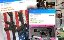 Chợ súng hơi, “chó lửa” công khai trên mạng xã hội