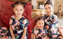 Hà Kiều Anh gây "sốt" khi khoe con gái 5 tuổi xinh như công chúa
