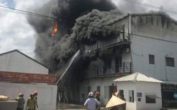 Hải Phòng: Cháy lớn ở Công ty Mai Hương