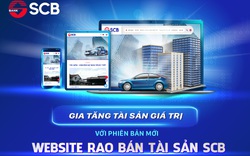 SCB ra mắt phiên bản mới của website rao bán tài sản