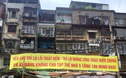 Hà Nội: Hàng chục hộ dân khu tập thể 189 Minh Khai "kéo nhau" đi đòi lại đất lưu không