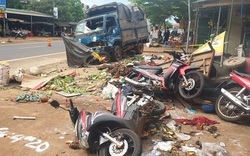 Vụ xe tải lao vào chợ 5 người chết: Bất ngờ kết quả điều tra