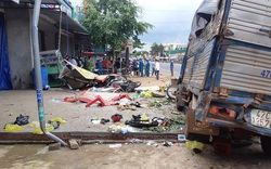 Vụ xe tải lao vào chợ, 5 người chết: Tài xế khai tông vào các xe khác để giảm tốc