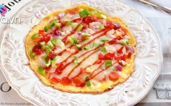 Cách làm bánh pizza siêu tốc, chồng con mãn nhãn, đã thèm