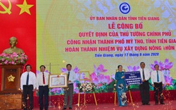 Mỹ Tho đại phố - đô thị 340 năm tuổi được công nhận hoàn thành nông thôn mới