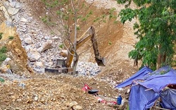 Cận cảnh khai thác đá tại Công viên Địa chất Toàn cầu Cao nguyên đá Đồng Văn