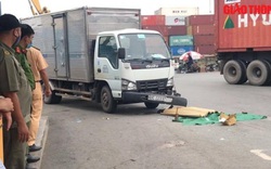 Video: Tài xế xe tải bị xe container cán chết kinh hoàng