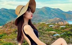 Hương Giang “đốt mắt” dân mạng khi đăng ảnh mặc bikini gợi cảm ở resort sang chảnh