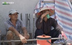 Người dân nghèo Hà Nội bươn chải dưới cái nóng đổ lửa