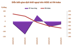 Tuần 22-26/6: Khối ngoại bán ròng trở lại hơn 230 tỷ đồng, tiếp tục rút vốn VNM